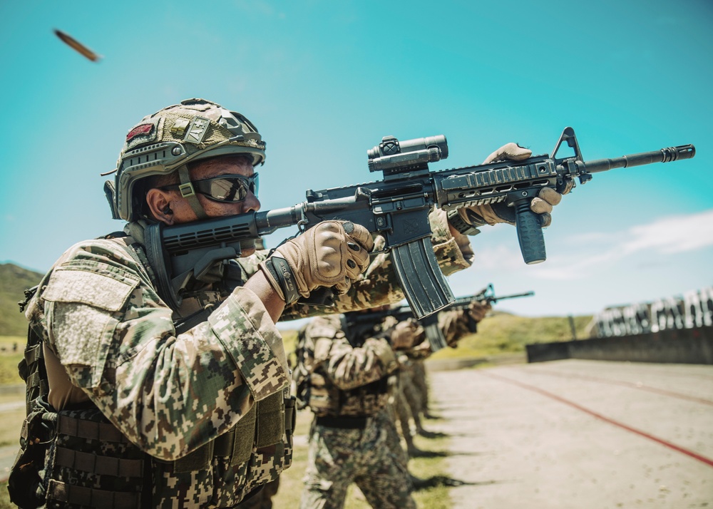 15th MEU, Partner Nations Hold Marksmanship Training During RIMPAC 2024