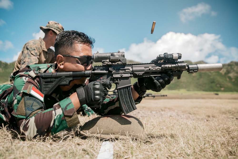 15th MEU, Partner Nations Hold Marksmanship Training During RIMPAC 2024