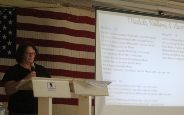 Fort McCoy dispatcher, Air Force veteran, receives Quilt of Valor in special ceremony