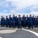 USCGC Waesche burial at sea for Master Chief Clarence Dowden Jr.