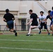 U.S. Marines and members of Japan Self Defense Force compete in a rugby match at Marine Corps Air Station Iwakuni