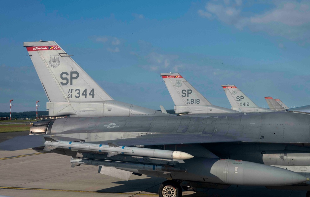 Maintaining Readiness: Spangdahlem conducts F-16 training