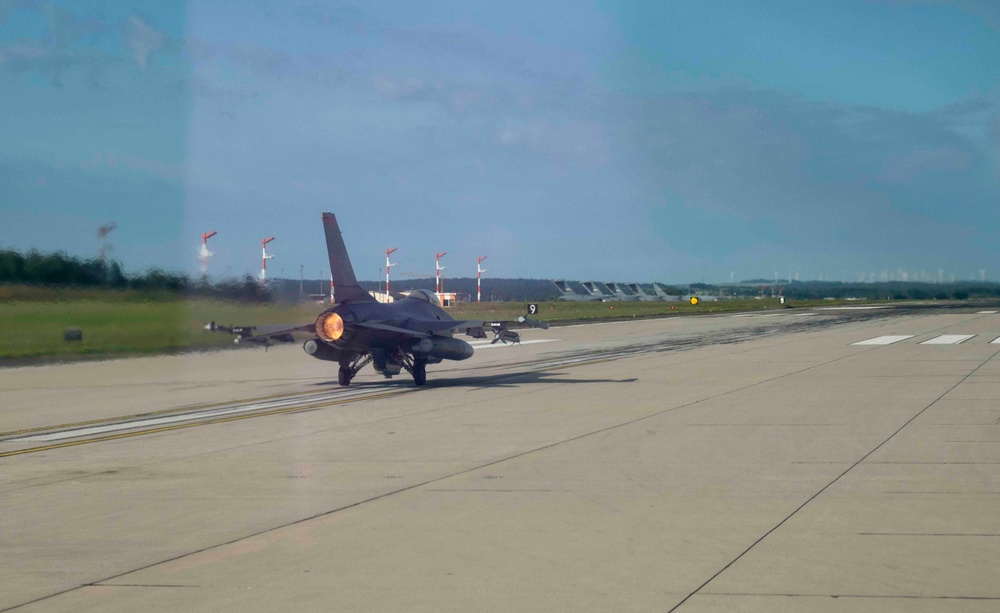 Maintaining Readiness: Spangdahlem conducts F-16 training