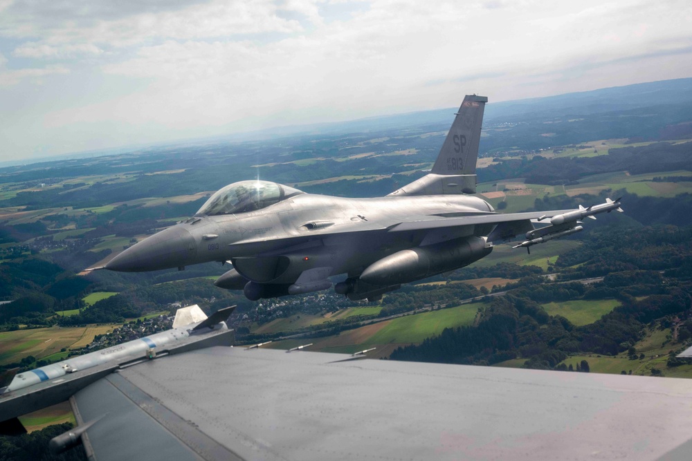 Maintaining Readiness: Spangdahlem conducts F-16 training