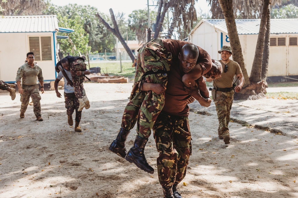 Task Force Paxton Medic Teaches Tactical Combat Casualty Care