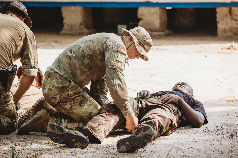 Task Force Paxton Medic Teaches Tactical Combat Casualty Care