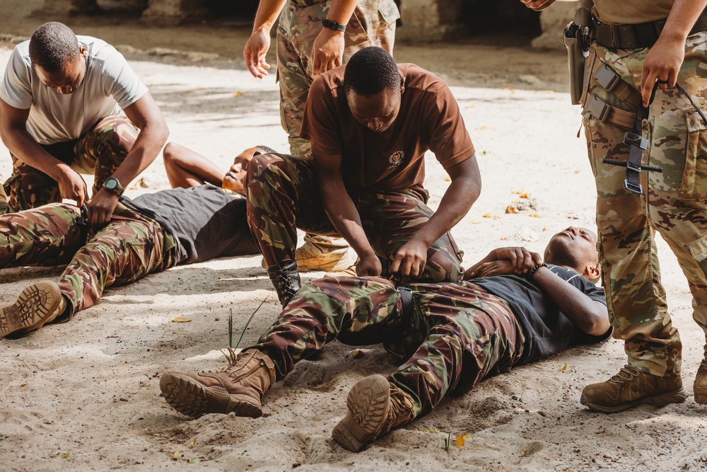 Task Force Paxton Medic Teaches Tactical Combat Casualty Care