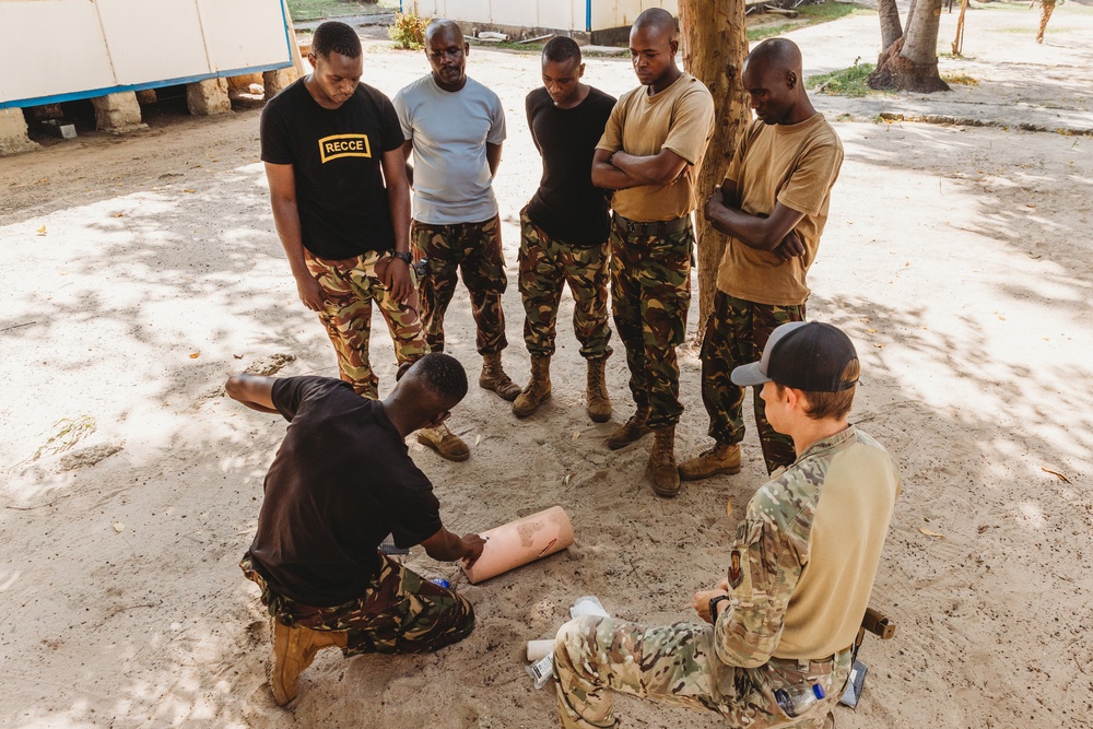 Task Force Paxton Medic Teaches Tactical Combat Casualty Care