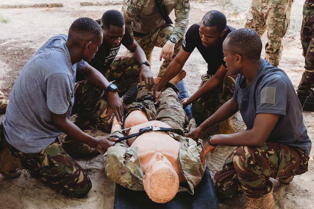 Task Force Paxton Medic Teaches Tactical Combat Casualty Care