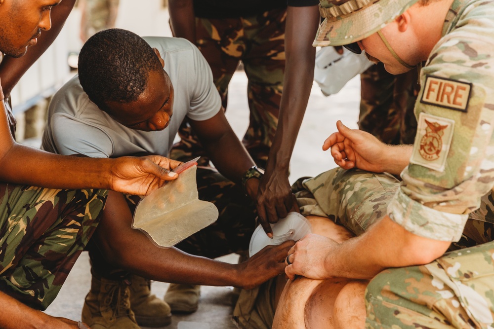 Task Force Paxton Medic Teaches Tactical Combat Casualty Care