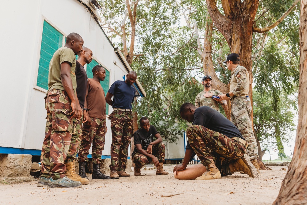 Task Force Paxton Medic Teaches Tactical Combat Casualty Care