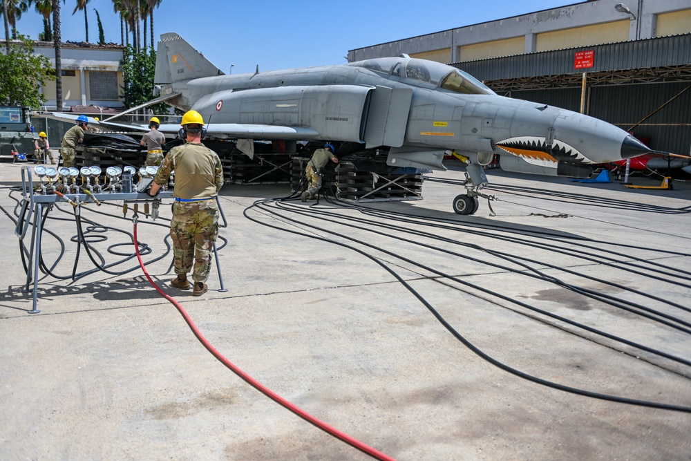 Incirlik CDDAR team conducts airbag lift training