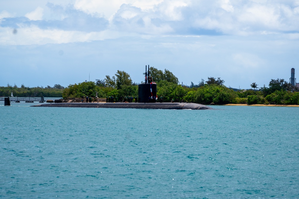 USS Springfield returns to homeport