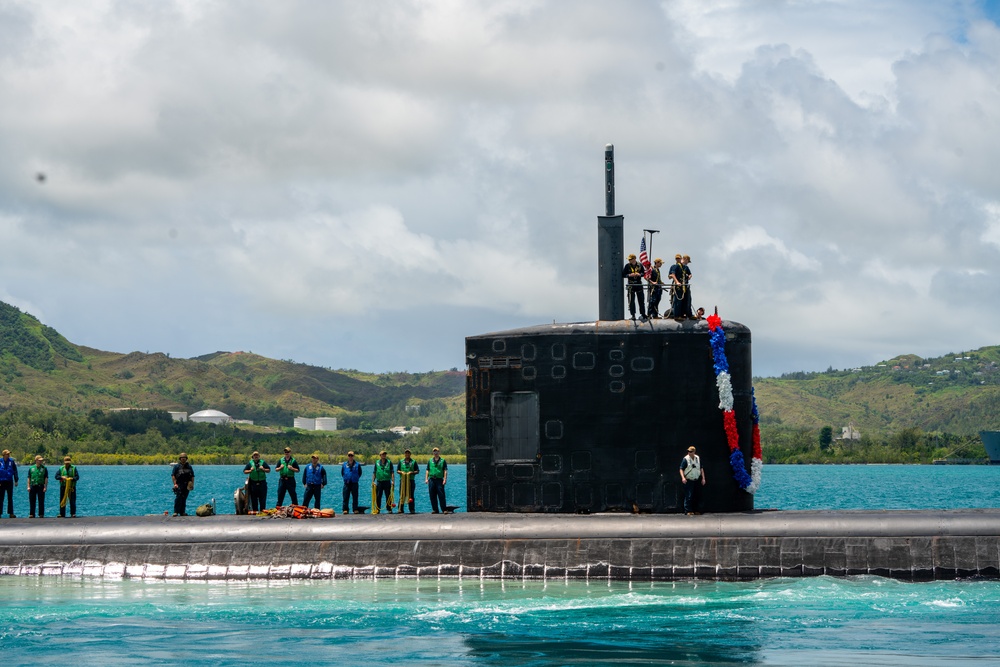 USS Springfield returns to homeport