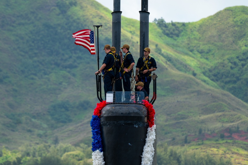 USS Springfield returns to homeport