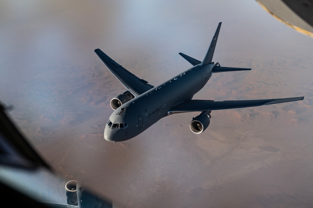 KC-46 conducts flight through CENTCOM AOR