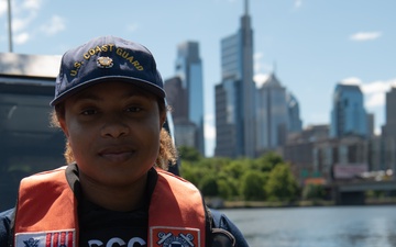 U.S. Coast Guard Station Philadelphia conducts security patrol