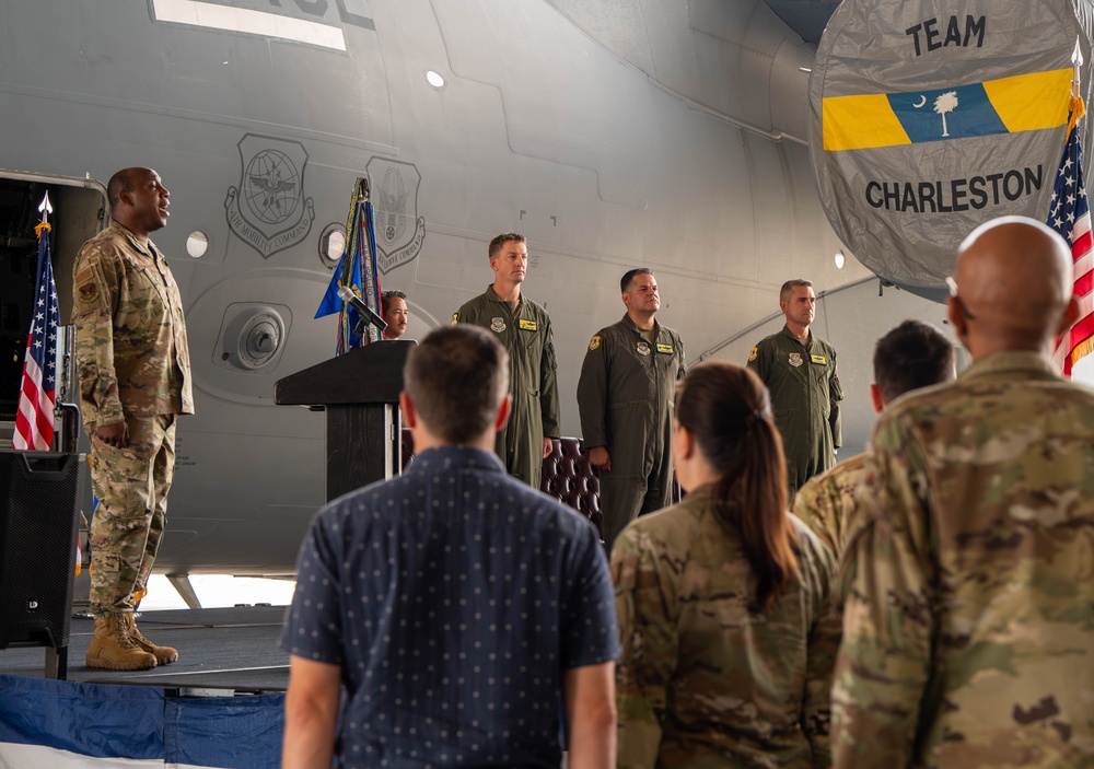 437th Operations Group Change of Command