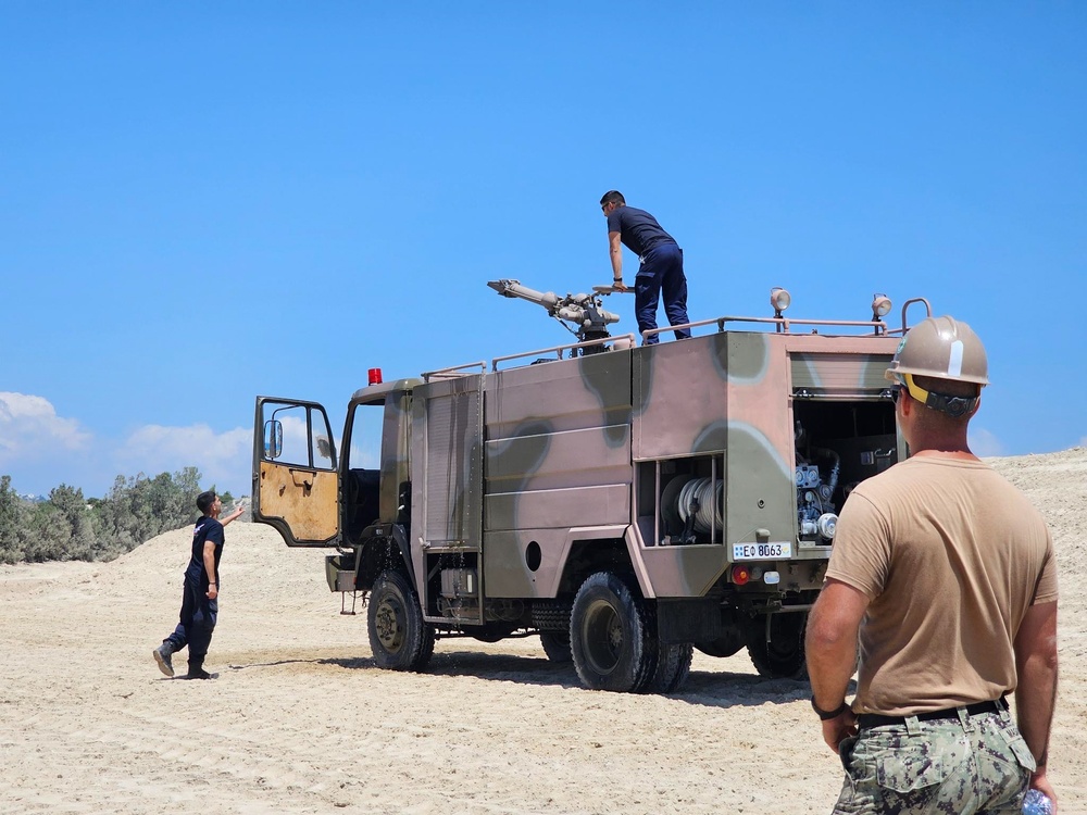NMCB 11 in Cyprus
