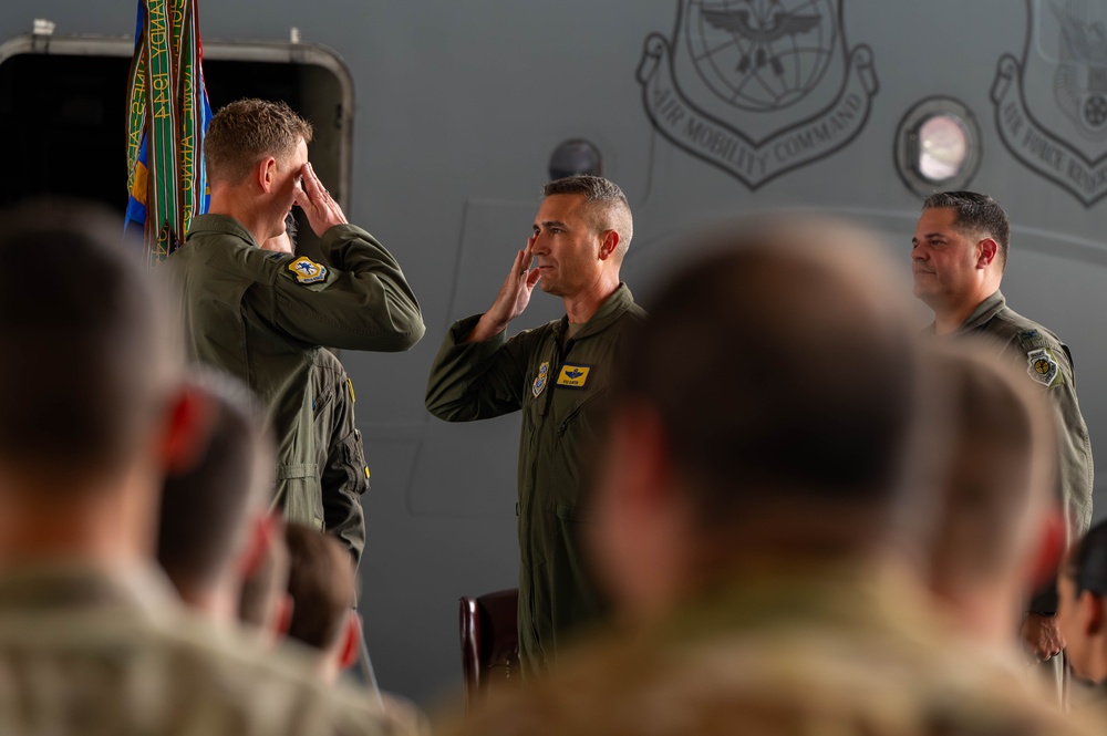 437th Operations Group Change of Command