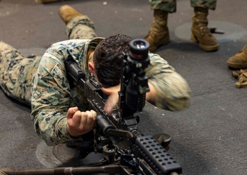 BLT 1/8, 24th MEU (SOC) Conducts M240B Machine Gun Period of Instruction
