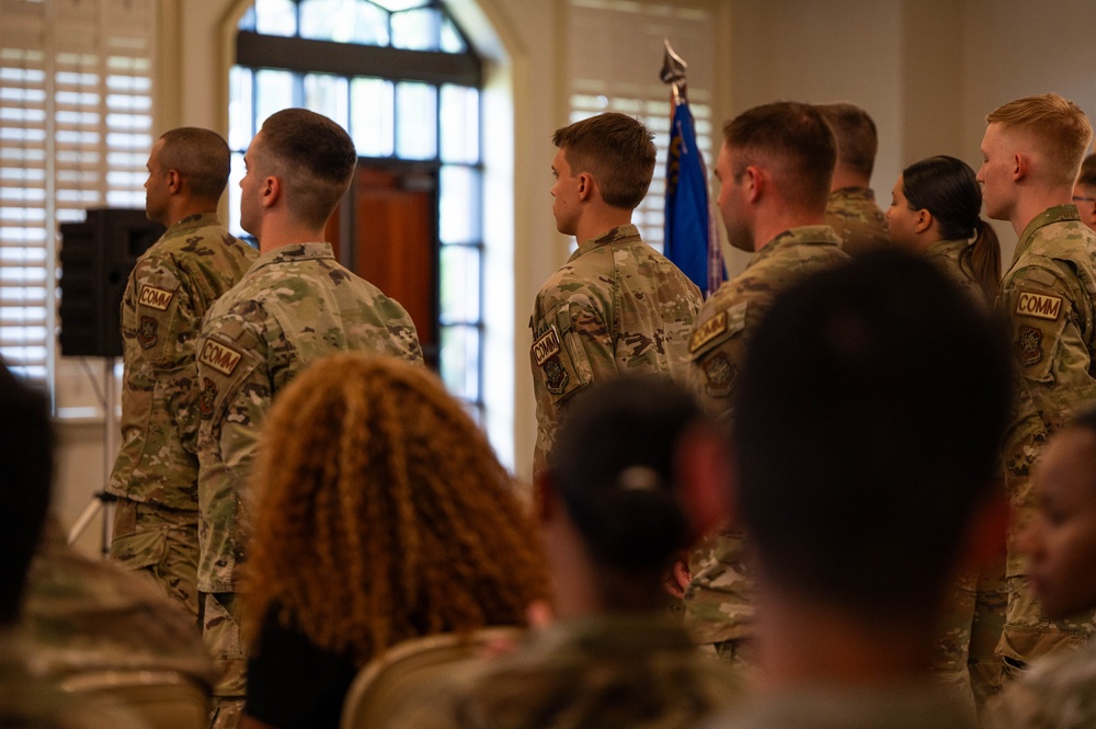 628th Communications Squadron Change of Command