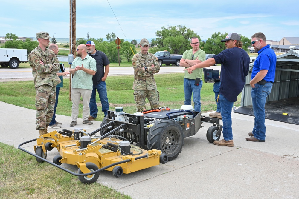 Ellsworth embraces innovation through the use of robotic mowers