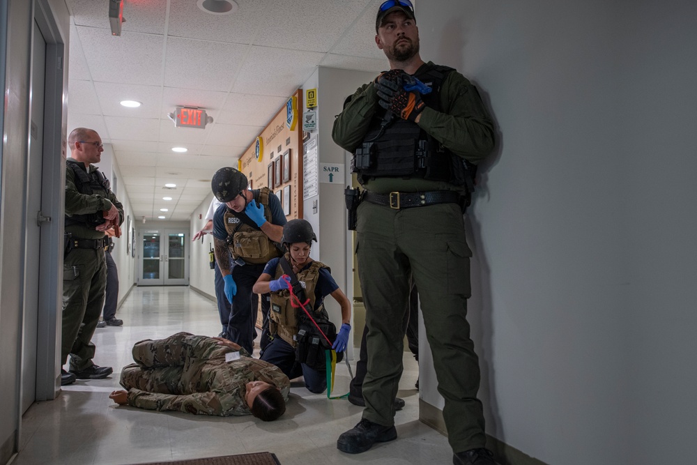 180FW Conducts Active Shooter Exercise