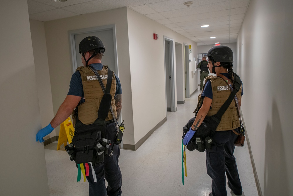 180FW Conducts Active Shooter Exercise