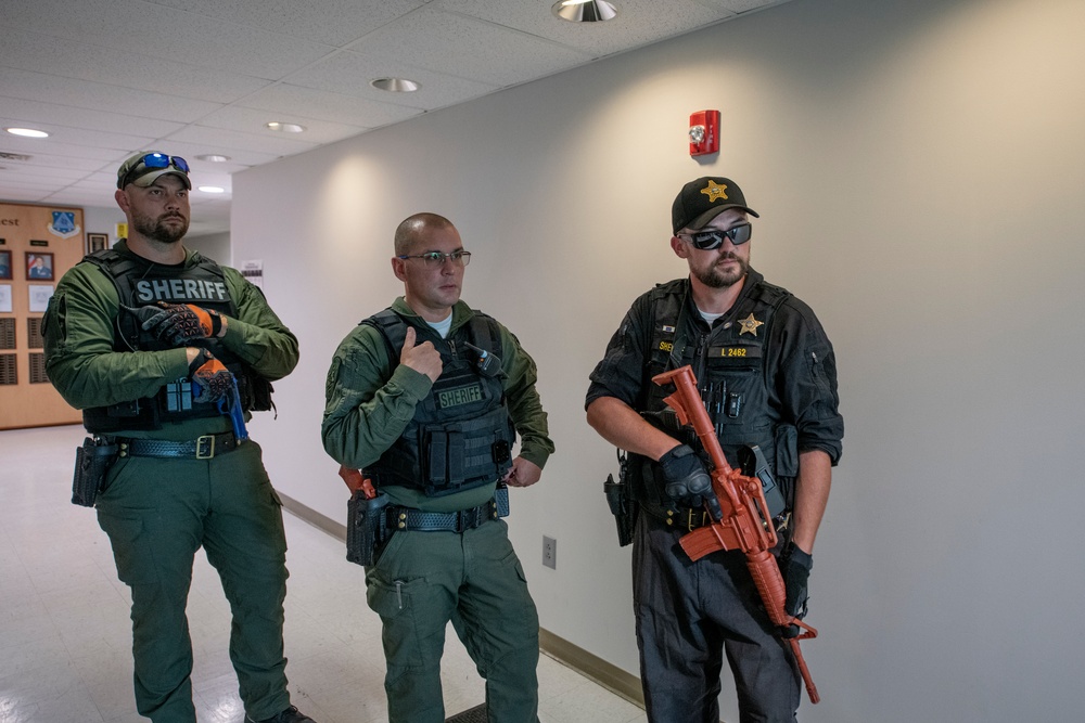 180FW Conducts Active Shooter Exercise