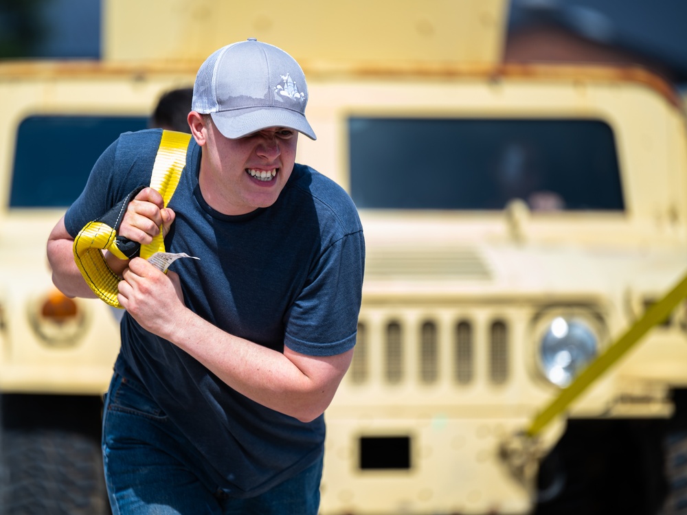 Sporting events and friendly competition at Team Dyess Field Day