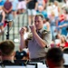 246th Army Band preforms at the Icehouse Amphitheater