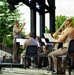 246th Army Band preforms at the Icehouse Amphitheater