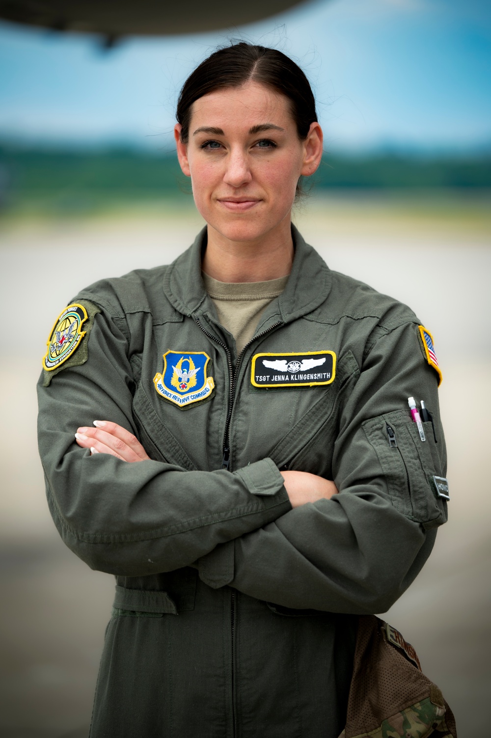 Airman Portrait: Tech. Sgt. Jenna Klingensmith