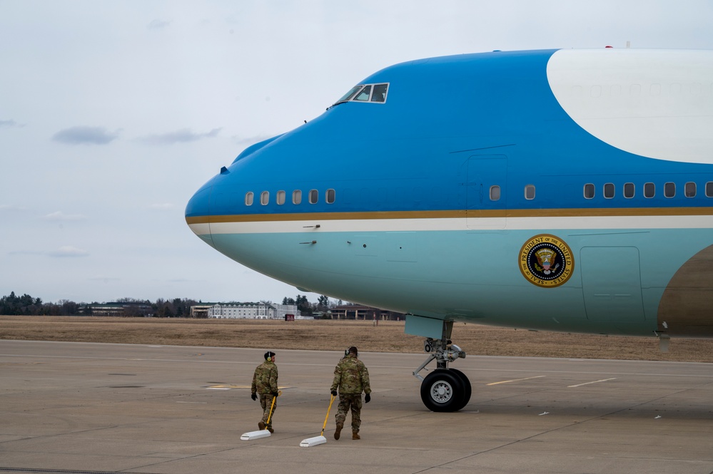 President Biden Arrives at 171st