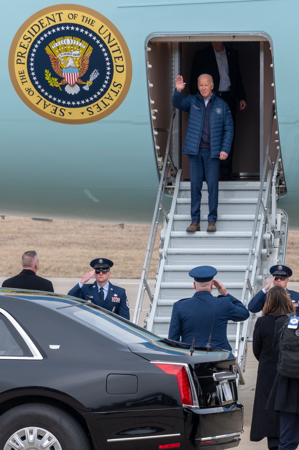 President Biden Arrives at 171st