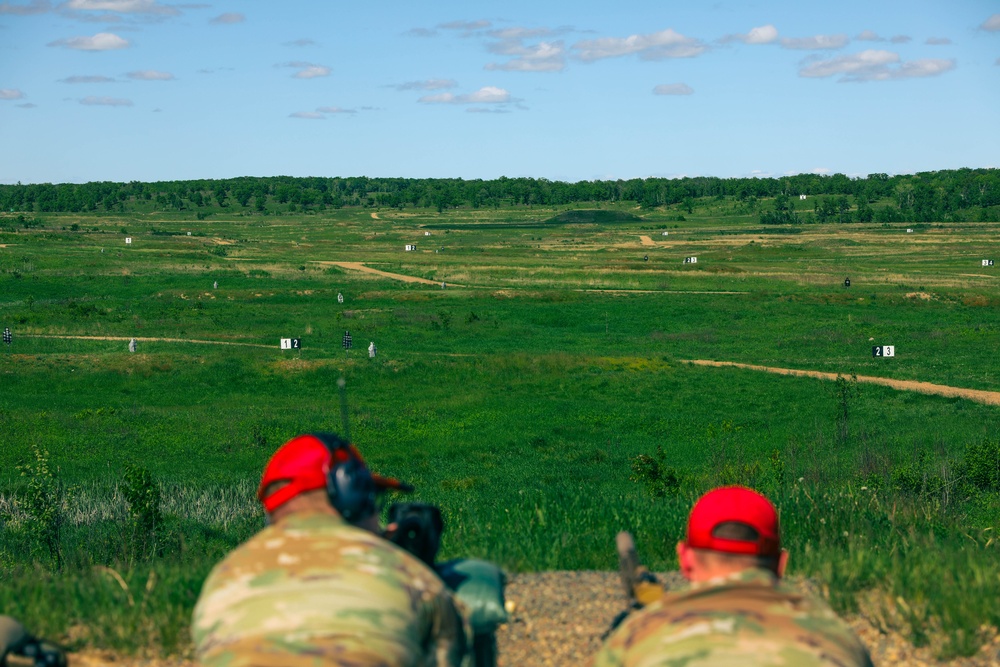 Air Force Security Forces Fire the M110A1 SDMR at Camp Ripley