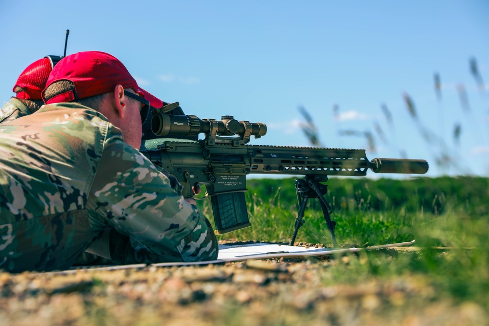 Air Force Security Forces Fire the M110A1 SDMR at Camp Ripley