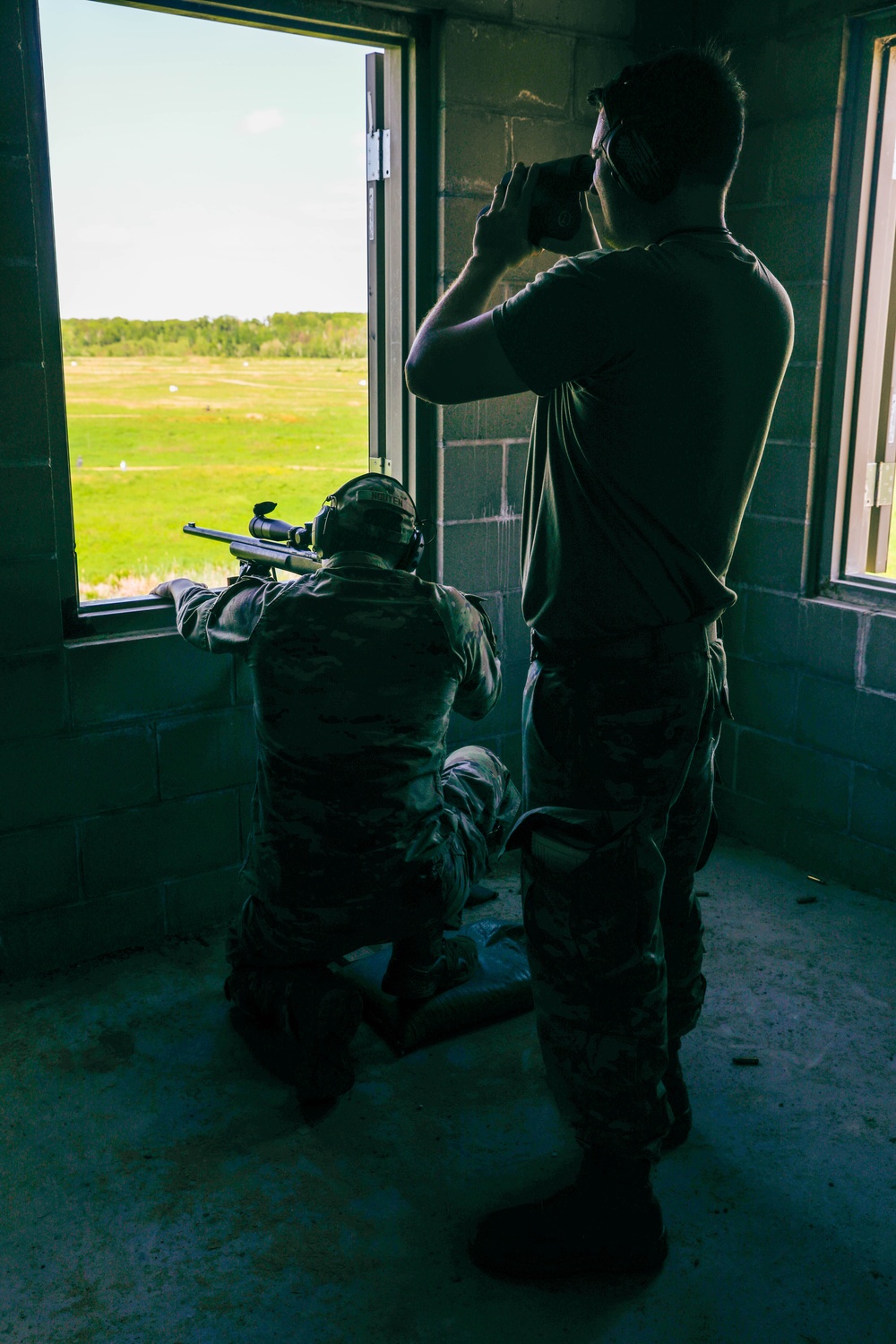 Air Force Security Forces Fire the M110A1 SDMR at Camp Ripley