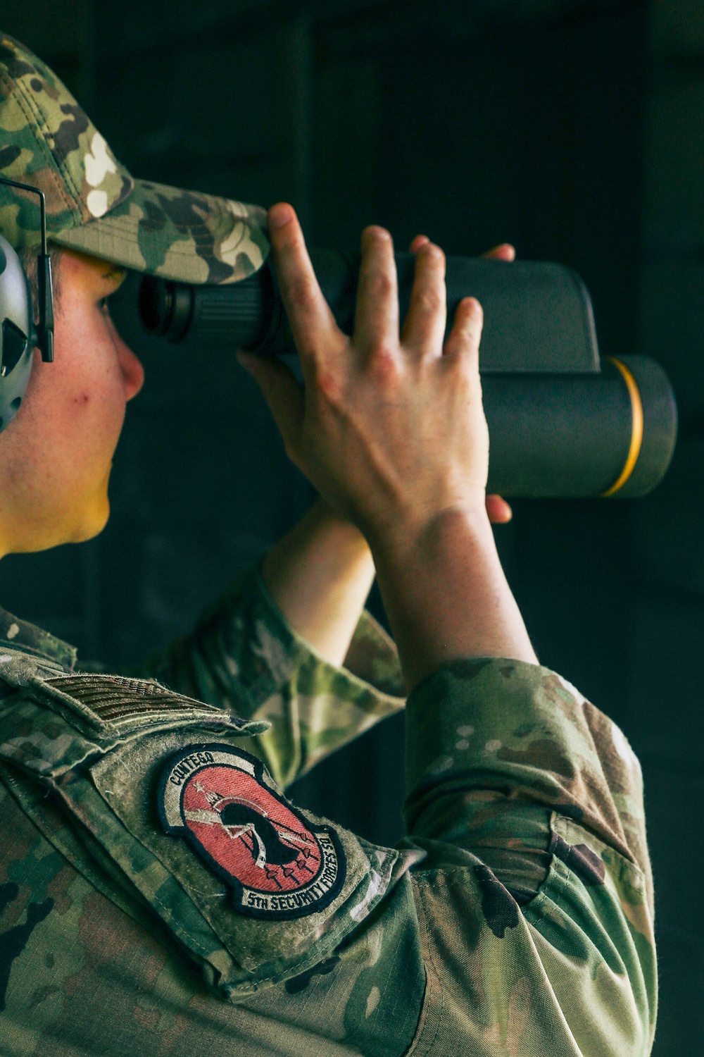 Air Force Security Forces Fire the M110A1 SDMR at Camp Ripley