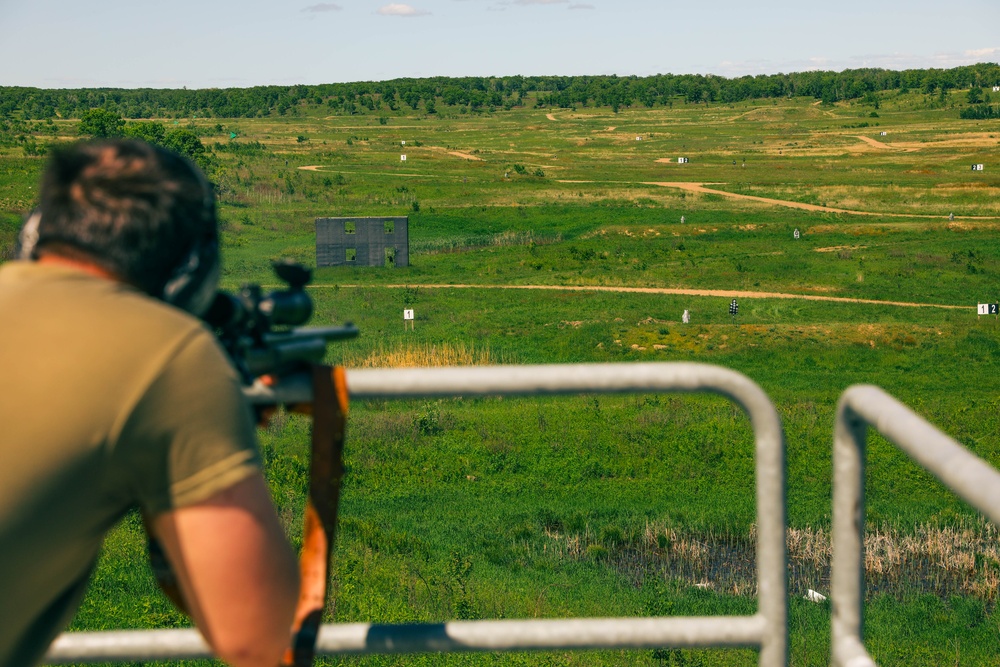 Air Force Security Forces Fire the M110A1 SDMR at Camp Ripley