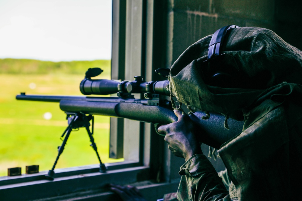 Air Force Security Forces Fire the M110A1 SDMR at Camp Ripley