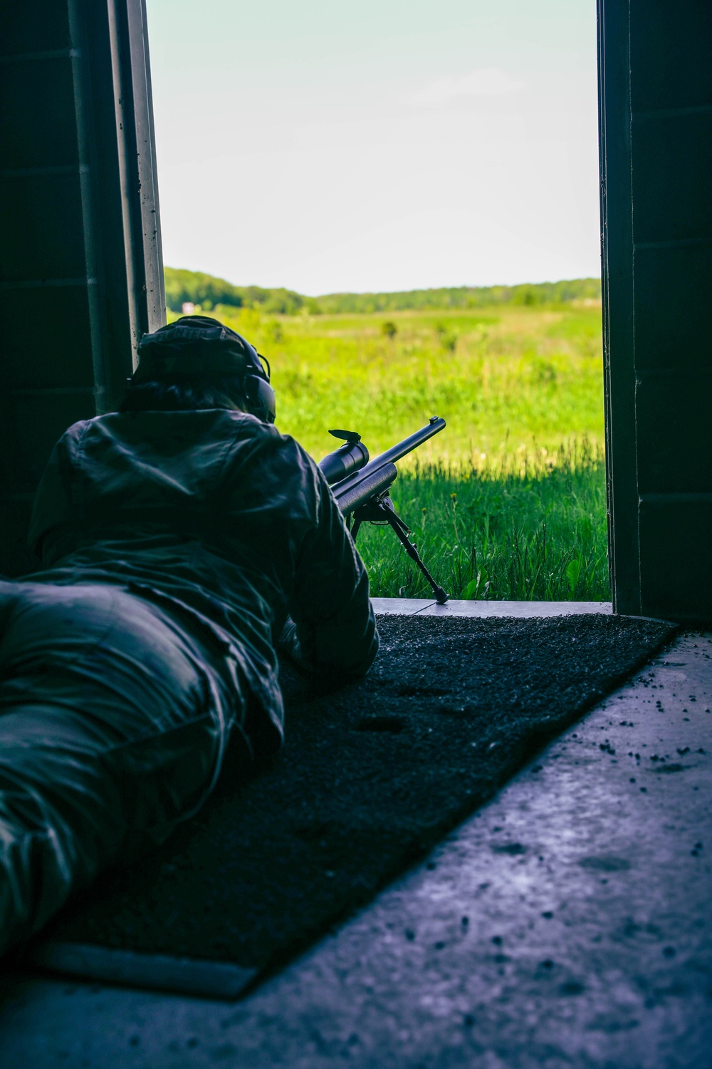 Air Force Security Forces Fire the M110A1 SDMR at Camp Ripley