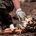 Survival, Evasion, Resistance, and Escape pre-team 25-A particpates in firecraft exercise