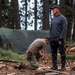 Survival, Evasion, Resistance, and Escape pre-team 25-A particpates in firecraft exercise