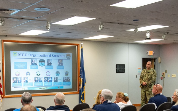 Honorary Commanders tour the 436th MGG