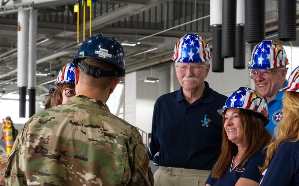 Honorary Commanders tour the 436th MGG