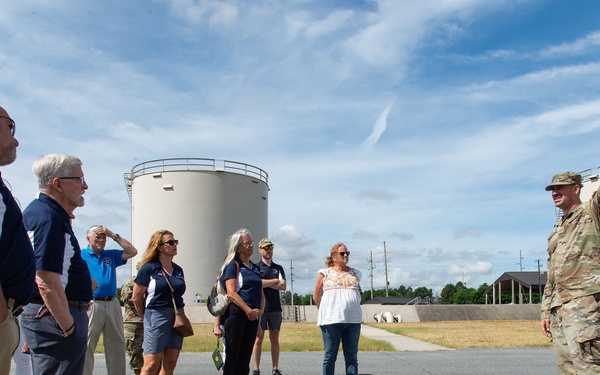 Honorary Commanders tour the 436th MGG