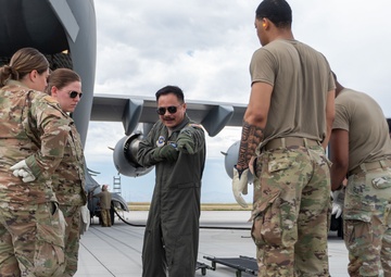 366th MDG participates in Aeromedical Evacuation Training