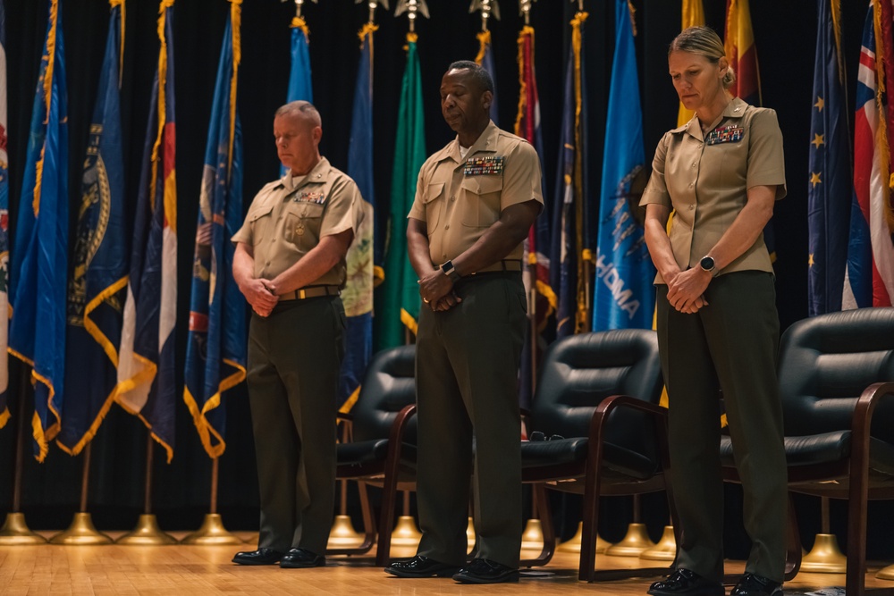 Marine Corps Base Quantico Welcomes Its New Commanding Officer During a Change of Command Ceremony